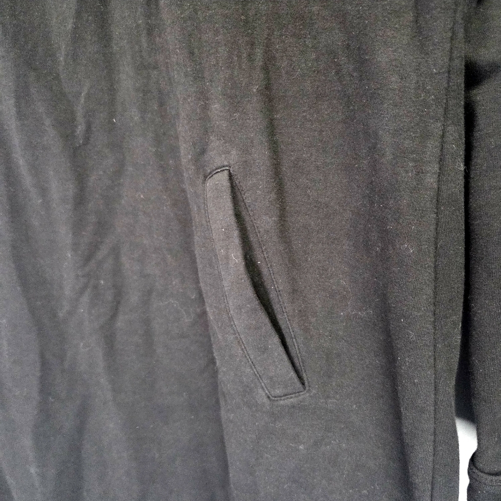 Lilly Pulitzer Skipper Solid Popover Dress Half Zip Black Size Large - Picture 3 of 8